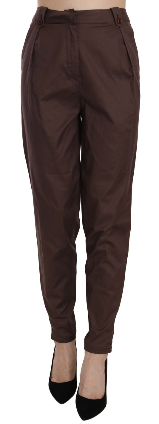 Just Cavalli High Waisted Chic Formal Trousers