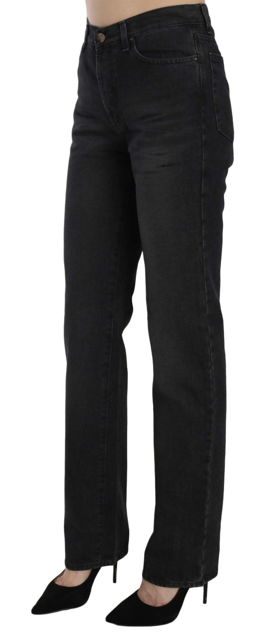 Just Cavalli Elevate Your Style: Chic high waist black denim