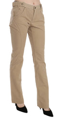 Bild in Galerie-Betrachter laden, Just Cavalli Beige Mid Waist Straight Leg Pants
