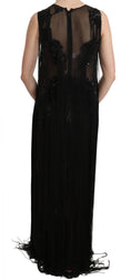 Load image into Gallery viewer, John Richmond Sheer Sequin Maxi Elegance Dress
