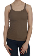 Load image into Gallery viewer, PINK MEMORIES Chic spaghetti strap top made of cotton - earthy elegance
