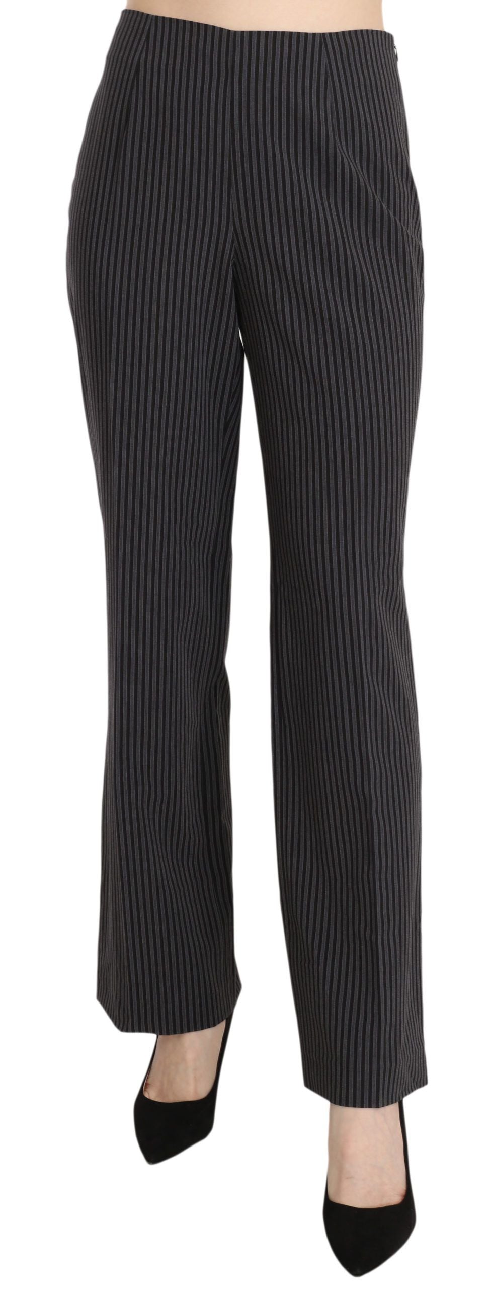 BENCIVENGA Elegante gestreifte Straight Fit-Hose