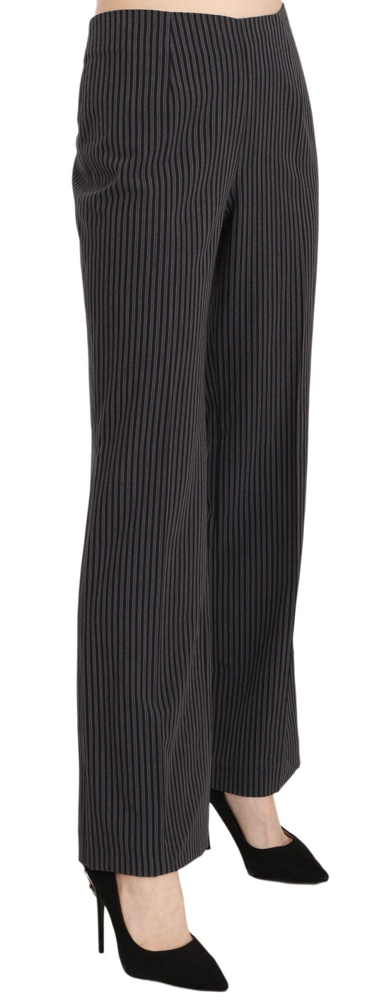 BENCIVENGA Elegante gestreifte Straight Fit-Hose