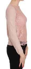 Load image into Gallery viewer, PINK MEMORIES Chic pink transparent cotton blouse
