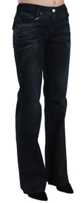 Load image into Gallery viewer, Just Cavalli Chic mid-waist straight denim trousers
