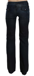 Load image into Gallery viewer, Just Cavalli Chic mid-waist straight denim trousers
