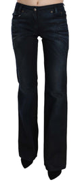 Load image into Gallery viewer, Just Cavalli Chic mid-waist straight denim trousers
