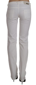 Load image into Gallery viewer, Costume National Chic white cotton slim fit jeans
