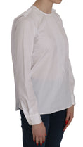 Load image into Gallery viewer, Dsquared² Elegant white cotton top with a crew neck
