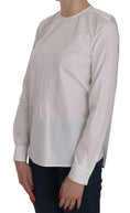 Load image into Gallery viewer, Dsquared² Elegant white cotton top with a crew neck
