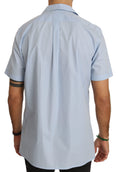 Load image into Gallery viewer, Dolce & Gabbana Elegant blue cotton casual shirt
