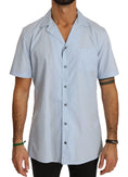 Load image into Gallery viewer, Dolce & Gabbana Elegant blue cotton casual shirt
