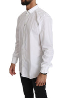 Load image into Gallery viewer, Dolce & Gabbana Elegant shirt in white cotton with a gold fit
