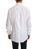 Load image into Gallery viewer, Dolce & Gabbana Elegant shirt in white cotton with a gold fit
