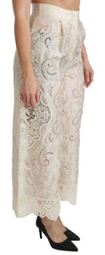 Load image into Gallery viewer, Dolce & Gabbana Elegant High Waist Palazzo Pants Cropped Trousers
