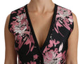 Load image into Gallery viewer, Dolce & Gabbana Elegant floral brocade top with a plunging neckline
