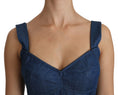 Load image into Gallery viewer, Dolce & Gabbana Elegant sleeveless bustier top in blue
