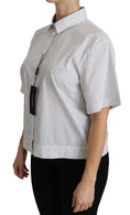 Load image into Gallery viewer, Dolce & Gabbana Elegant white cotton polo shirt
