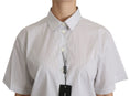 Load image into Gallery viewer, Dolce & Gabbana Elegant white cotton polo shirt
