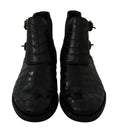 Load image into Gallery viewer, Dolce & Gabbana Elegant derby brogue boots made from exotic leather
