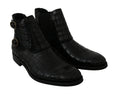 Load image into Gallery viewer, Dolce & Gabbana Elegant derby brogue boots made from exotic leather
