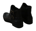 Load image into Gallery viewer, Dolce & Gabbana Elegant derby brogue boots made from exotic leather
