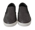 Load image into Gallery viewer, Dolce & Gabbana Elegant loafers in gray caiman leather
