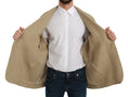 Bild in Galerie-Betrachter laden, Dolce & Gabbana Schicker einreihiger Blazer aus Jute in Beige
