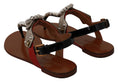 Load image into Gallery viewer, Dolce & Gabbana Elegante Riemchensandalen mit exotischem Charme
