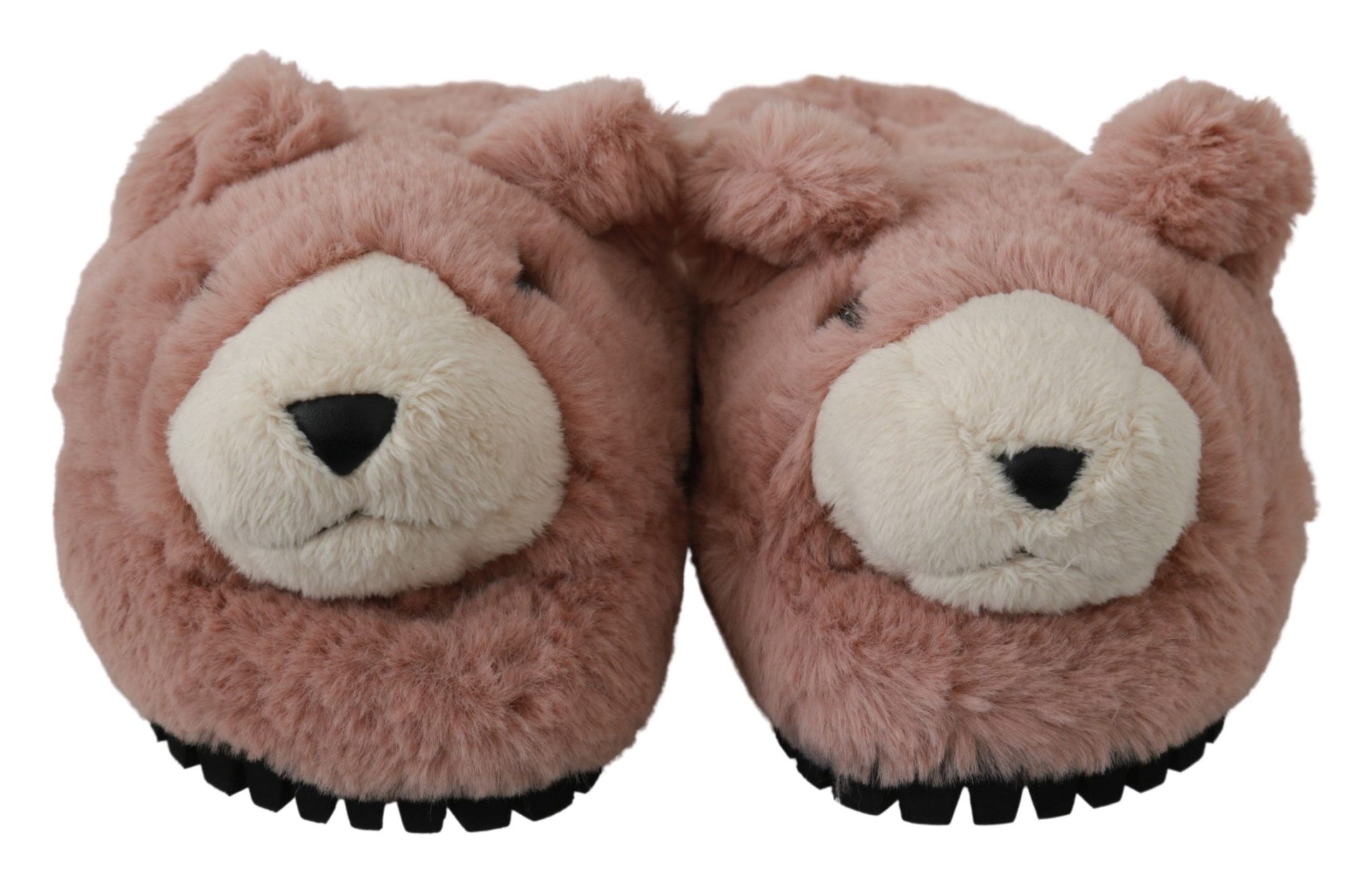 Dolce &amp; Gabbana Chic pink bear slippers from D&amp;G