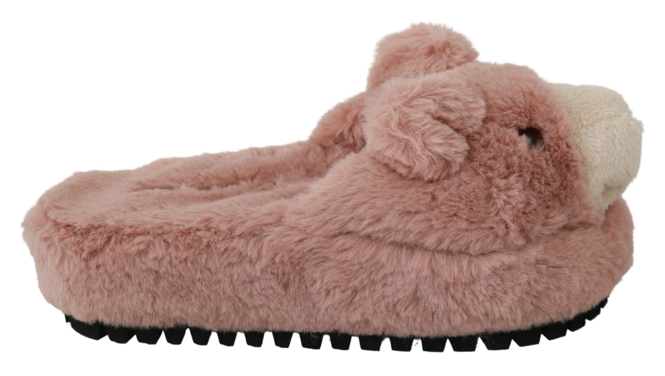 Dolce &amp; Gabbana Chic pink bear slippers from D&amp;G