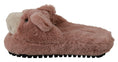 Load image into Gallery viewer, Dolce & Gabbana Chic pink bear slippers from D&G
