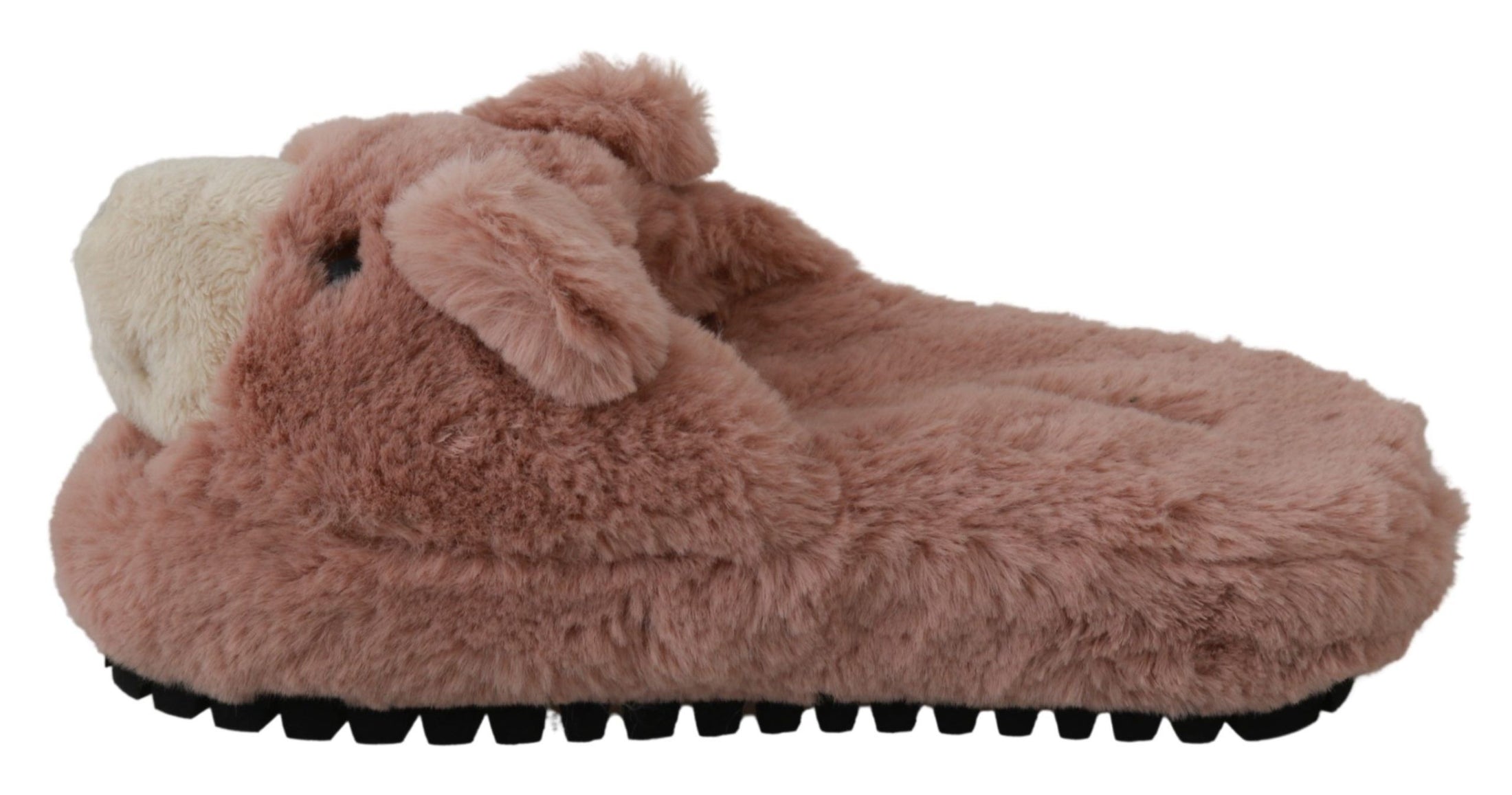 Dolce &amp; Gabbana Chic pink bear slippers from D&amp;G