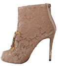 Load image into Gallery viewer, Dolce & Gabbana Elegante Spitzen-Stilettos mit Kristall-Akzenten
