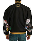 Load image into Gallery viewer, Dolce & Gabbana Multicolor Motif Bomber Style Jacket
