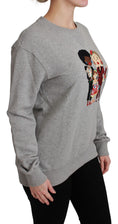 Load image into Gallery viewer, Dolce & Gabbana Elegant multicolor sweater with crew neck and embroidery
