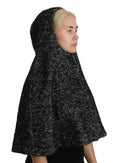 Load image into Gallery viewer, Dolce & Gabbana Elegant hooded scarf made of grey wool from the Italian cult label
