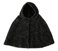 Load image into Gallery viewer, Dolce & Gabbana Elegant hooded scarf made of grey wool from the Italian cult label
