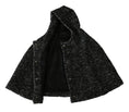 Load image into Gallery viewer, Dolce & Gabbana Elegant hooded scarf made of grey wool from the Italian cult label
