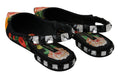 Load image into Gallery viewer, Dolce & Gabbana Elegante florale Flats mit Kristallverzierung
