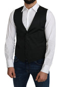 Load image into Gallery viewer, Dolce & Gabbana Elegant formal gray silk vest
