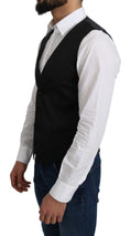 Load image into Gallery viewer, Dolce & Gabbana Elegant formal gray silk vest
