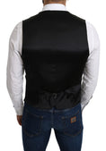 Load image into Gallery viewer, Dolce & Gabbana Elegant formal gray silk vest
