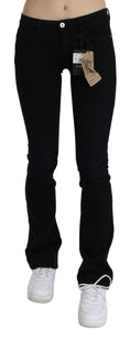 Load image into Gallery viewer, Costume National Chic black slim fit denim with a low waist
