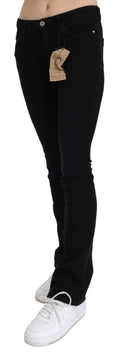 Load image into Gallery viewer, Costume National Chic black slim fit denim with a low waist
