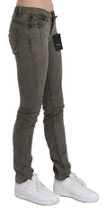 Load image into Gallery viewer, Costume National Chic gray slim fit jeans made of cotton
