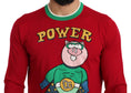 Load image into Gallery viewer, Dolce & Gabbana Elegant red crew neck sweater made of wool and silk
