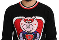 Load image into Gallery viewer, Dolce & Gabbana Elegant crew neck sweater in black cashmere
