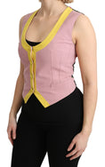 Load image into Gallery viewer, Dolce & Gabbana Chic sleeveless vest in pink tones
