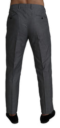 Load image into Gallery viewer, Dolce & Gabbana Elegant gray slim fit dress trousers
